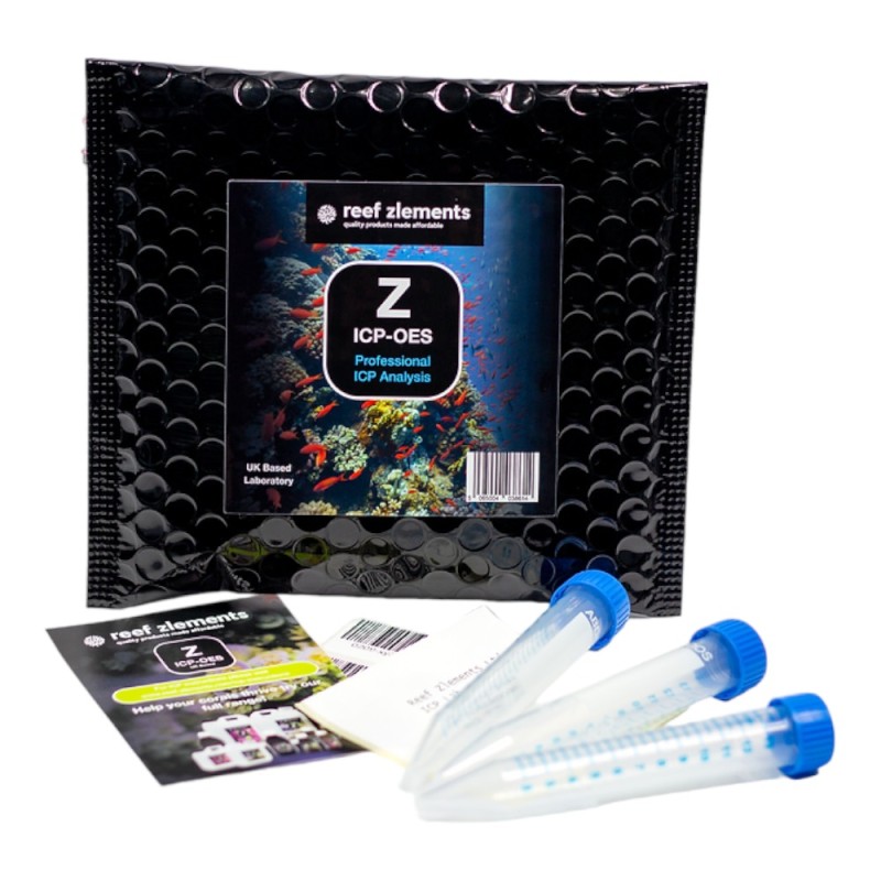 Zlements ICP Test Pack - Saltwater & RO Water