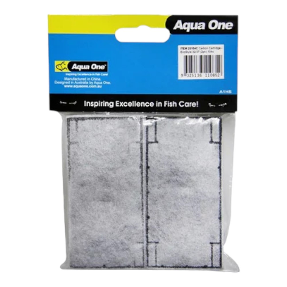 AquaOne Carbon Cartridge - EcoStyle 32/37 (2pk) 104c