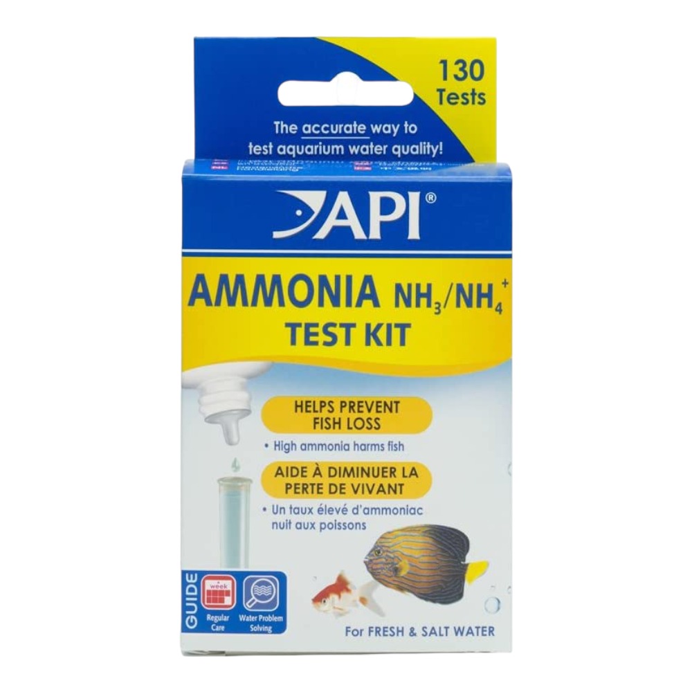 API Ammonia Liquid Test Kit FW/SW 130 Tests