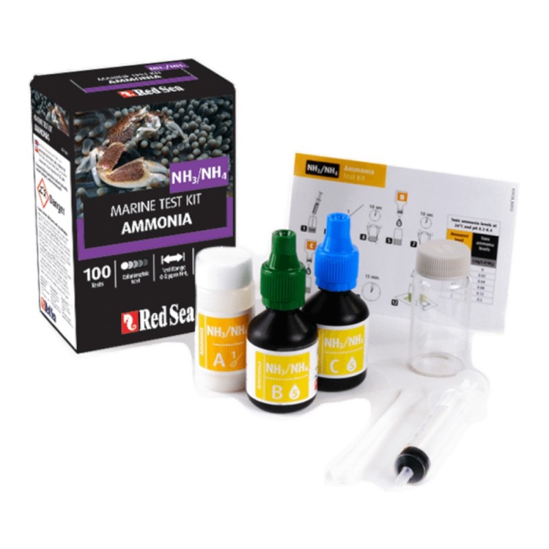 Red Sea MCP Ammonia Test Kit - 100 Test Kit