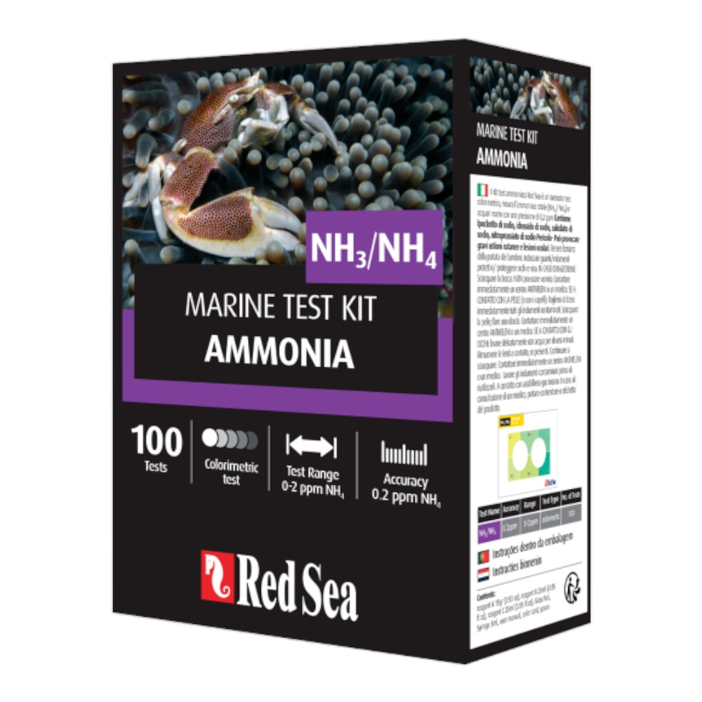 Red Sea MCP Ammonia Test Kit - 100 Test Kit