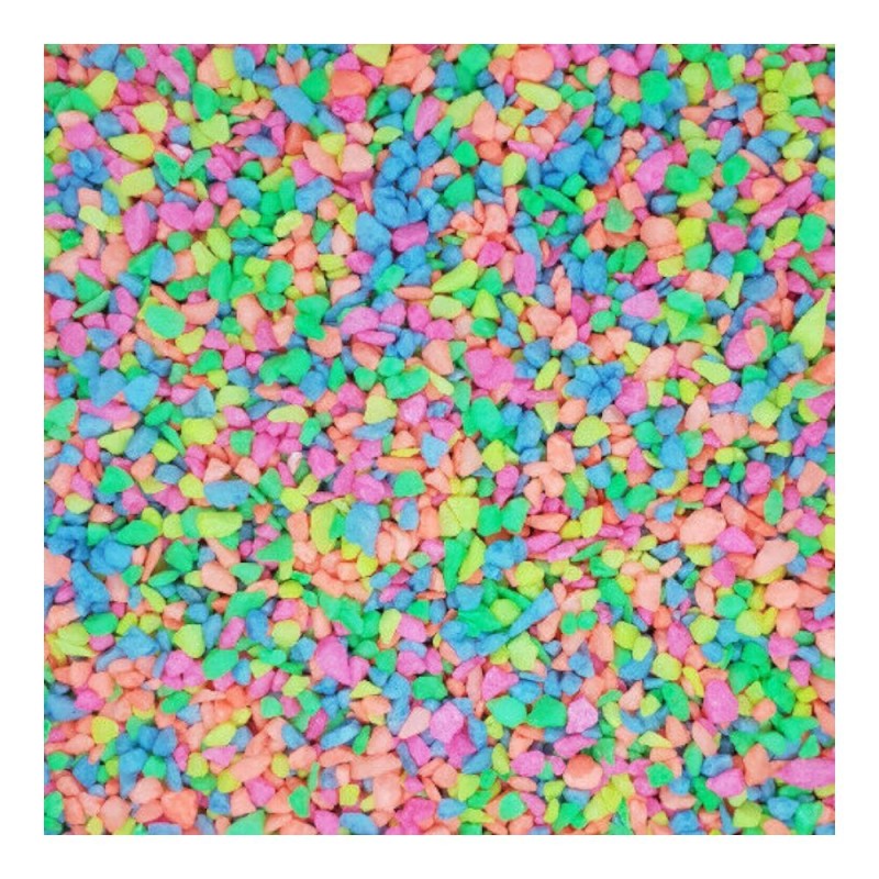AquaOne Gravel Neon 2kg (4-6mm)