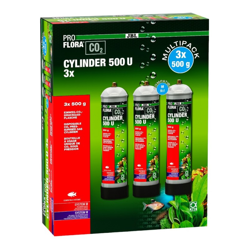 JBL PROFLORA CO2 CYLINDER 500 U x 3