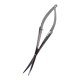 Blau Curved Spring Nano Scissors