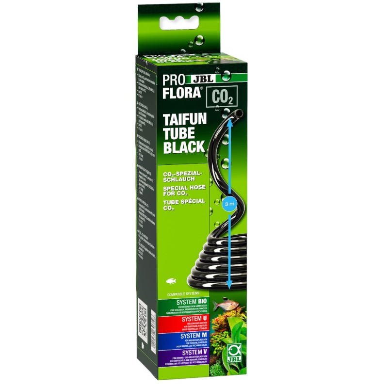 JBL PROFLORA CO2 TAIFUN TUBE BLACK