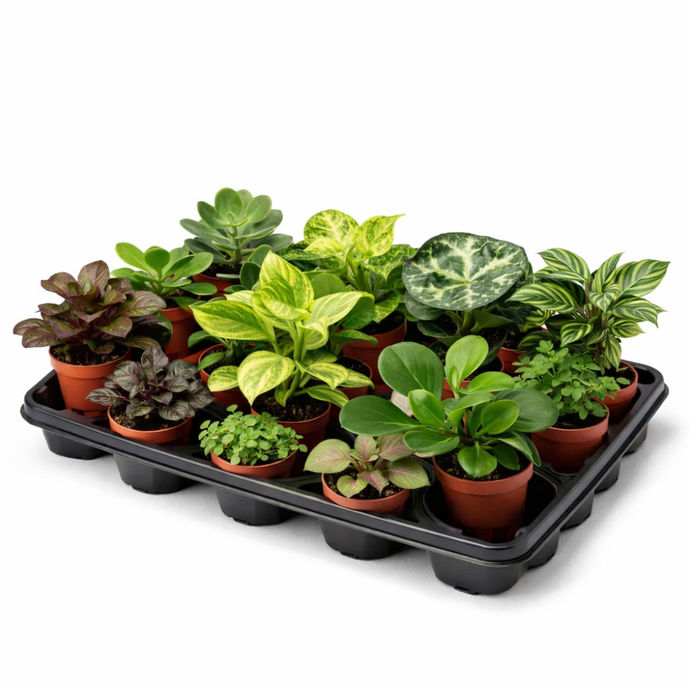 Green Houseplants Mixed 9 cm