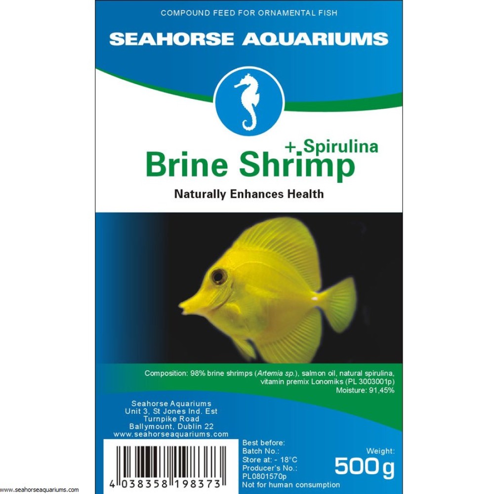 SA Brine Shrimp +Spirulina500g