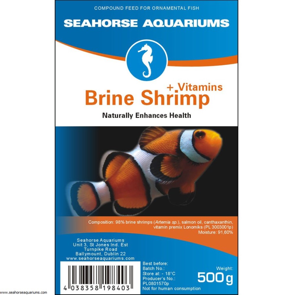 Sa Brine Shrimp +vitamins 500g